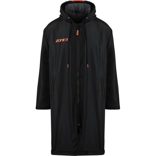 Zone3 Recycled Surf-poncho Schwarz S Schwarz S