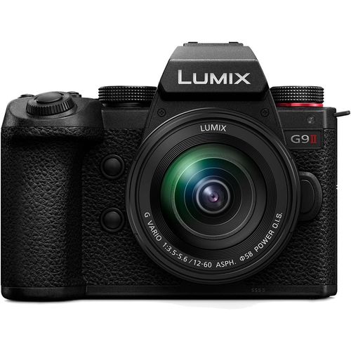 Panasonic LUMIX DC-G9M2ME Micro Four Thirds spiegellose Kamera Lumix G Vario 12-60mm F3.5-5.6 Objektiv, 25,2MP, 4K 120p/100p & 5,7K 30p/25p
