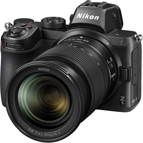 5 Spiegellose Vollformat-Kamera Nikon 24-70mm 1:4,0 S(24,3 MP, Hybrid-AF 273 Messfeldern, 5-Achsen-Bildstabilisator,4K UHD Video,Doppeltes Kartenfach)