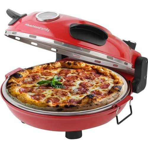Melchioni Familie Bellanapoli PLUS Elektroherd 1300W Doppeltes analoges Heizelement