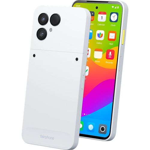 Das Fairphone (Gen. 6) 256GB with eOS - white : white : eOS (ohne Google Dienste) Betriebssystem: eOS (ohne Google Dienste) Farbe PF6: white