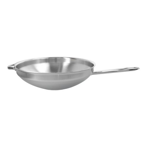 Demeyere Spécialités 32 cm, Wok fond plat, Argent Image