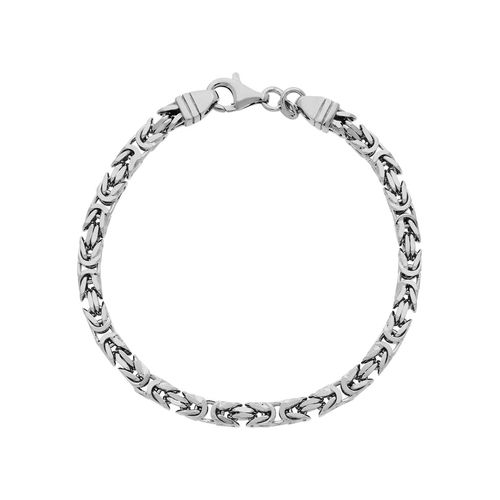Armband, silber (silber 925, silber 925), Armbänder, Herren, Silber 925 (Sterlingsilber)