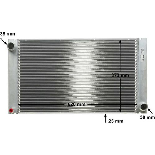 Kühler, Motorkühlung MAHLE CR 578 000P