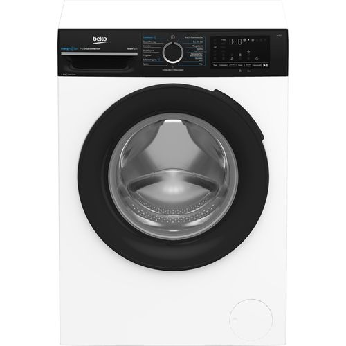 Waschmaschine Nachlegefunktion Hygiene+ Weiß 8kg Beko BM3WFU4841W