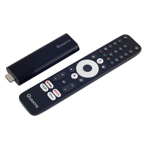Quantis QE600 4K UHD Streaming Stick, Google TV, Chromecast, 32GB