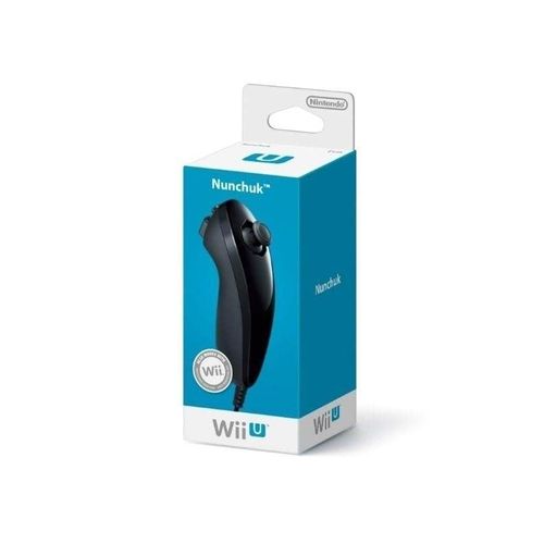 Nintendo Nunchuck - Black - Wired Controller - Nintendo Wii U