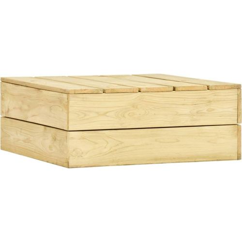 Gartentisch 75x75x31 cm Kiefernholz Imprägniert