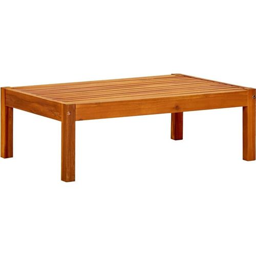 Gartentisch 85x57x29 cm Massivholz Akazie