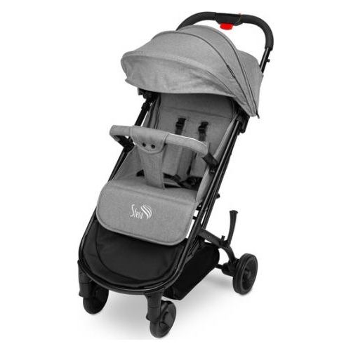 CARETERO Kinderwagen Sfera 7kg Teleskopgriff Regenschutz 79x51x105 - Graphit