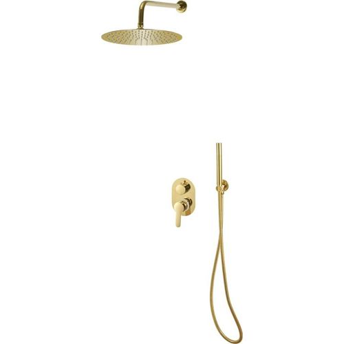 Duschsystem Edelstahl 201 Golden