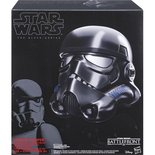 Der elektronische Helm Shadow Trooper der Black Series