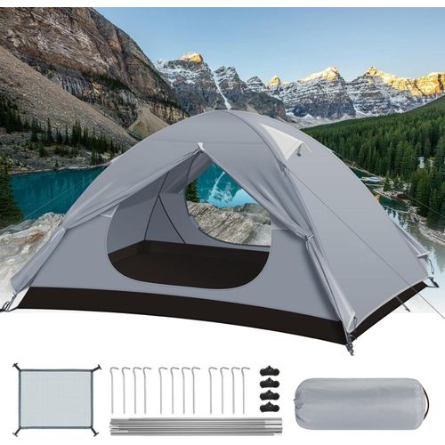 Ultraleichtes Camping Zelt 2-3 Personen, Wasserdicht, UV-Schutz, Aluminium Zeltstange