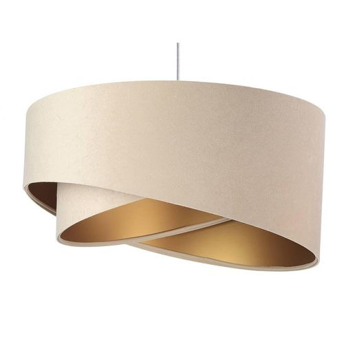 Hängeleuchte Galaxy beige, gold 1 x E27 Ø 50cm H:105cm dimmbar