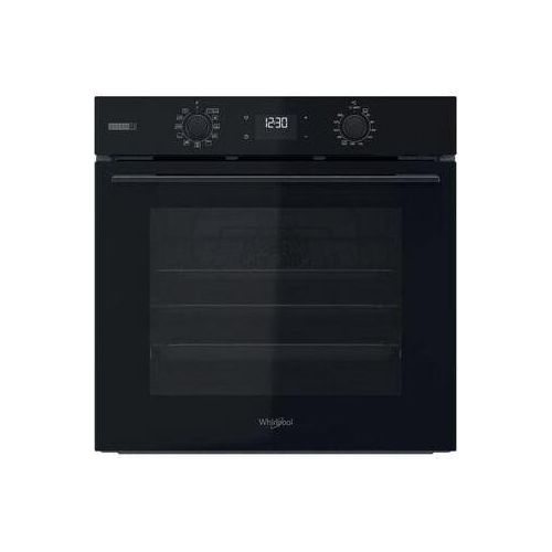 Whirlpool OMSK58CU1SB, Medium, Elektrischer Ofen, 71 l, 71 l, Lüfterunterstützt, Katalytisch