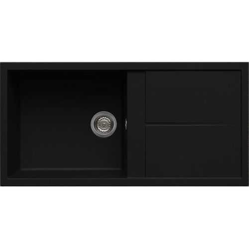 Granitspüle mit Abtropffläche Elleci UNICO 480 K86