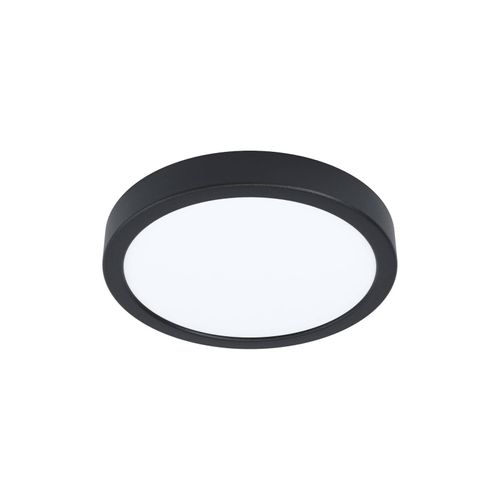 EGLO connect Smart-LED-Aufbauleuchte Fueva 6-Z,schwarz,Ø21cm