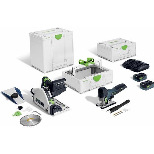 Festool Akku-Combo-Set Sägen TSC 55 K/PSC 420/TB M137