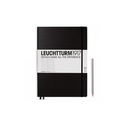 Notizbuch »Leuchtturm Master Slim A4, Liniert«