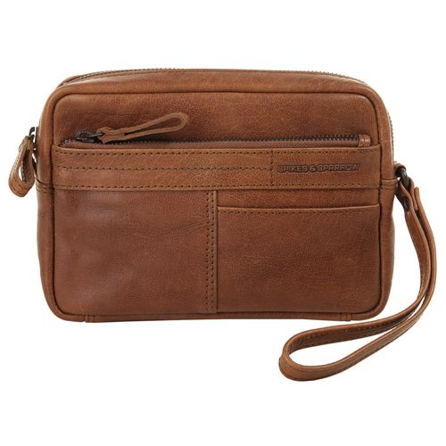 Spikes & Sparrow Handgelenktasche, echt Leder