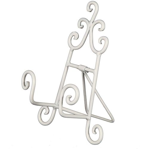 Ambiente Haus Kochbuchhalter »Staffelei in Weiss - 19 cm«, (1 St.)