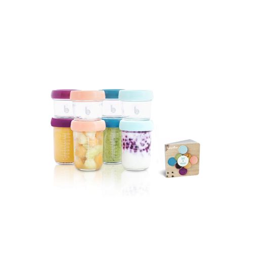 BABYMOOV Vorratsglas »Multiset«, (8 tlg.)