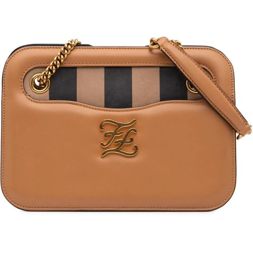 Fendi Hobo Bags - Calfskin Vitello King Nubuck Pequin Karligraphy Po - Gr. unisize - in Braun - für Damen Image