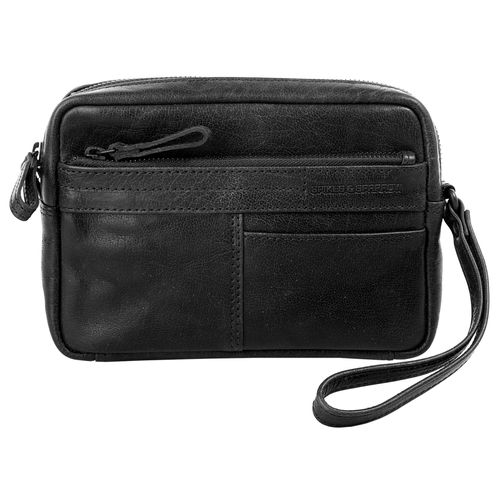 Spikes & Sparrow Handgelenktasche, echt Leder