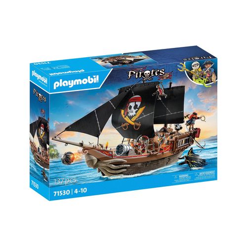 Playmobil® Spielbausteine »Pirates Grosses Piratenschiff 71530«, (137 St.)
