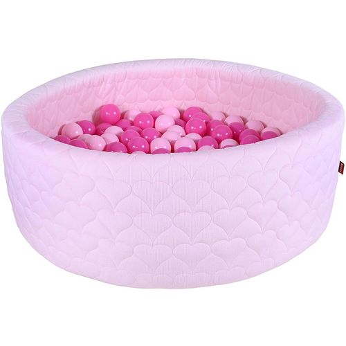 Knorrtoys® Bällebad »Soft, Heart Rose«, mit 300 Bällen soft pink; Made in Europe