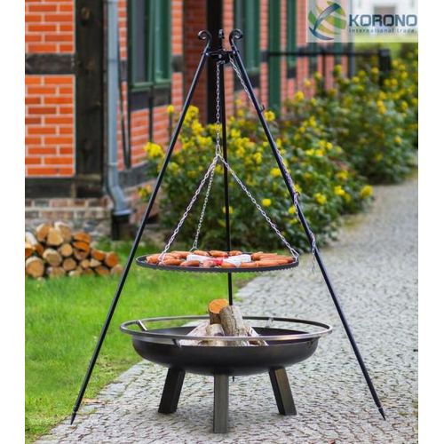 Korono 2 in 1 Schwenk Grill & Feuerschale 60cm & 70cm