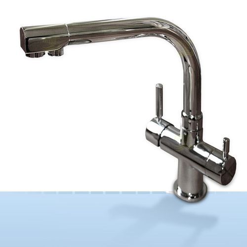 Drei-Wege-Wasserhahn Luxor, 3-Wege-Wasserhahn, verchromt