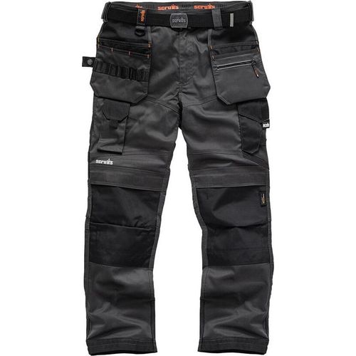 Arbeitshose mit Holstertaschen „Pro Flex“, anthrazit Größe 56 regulär