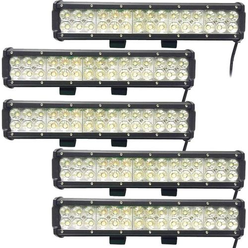 Greenmigo 5X 90W LED Arbeitsscheinwerfer IP67 Flutlicht Reflektor Work Light Bar Offroad Traktor Scheinwerfer Arbeitslicht Arbeitslampe 12V 24V