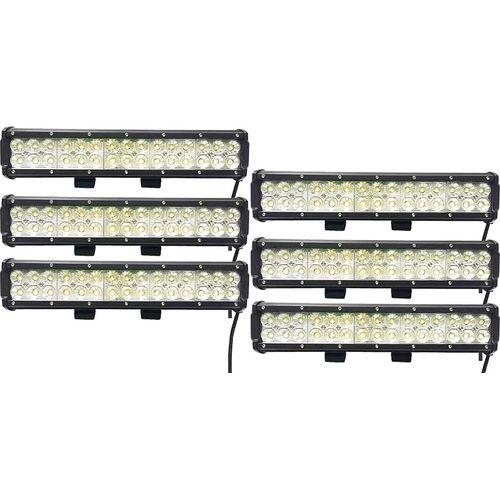 Greenmigo 6X 90W LED Arbeitsscheinwerfer IP67 Flutlicht Reflektor Work Light Bar Offroad Traktor Scheinwerfer Arbeitslicht Arbeitslampe 12V 24V