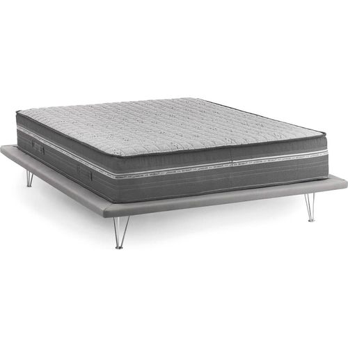 Doppelmatratze Carmela, Matratze aus Memory-Schaum und Mikrofedern mit Taschen, 100% Italy, Anti-Milbe und hypoallergen, Cm 160x200h32