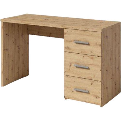 Schreibtisch - Artisan Eiche Nachbildung - 120 x 50 cm - 3 Schubladen