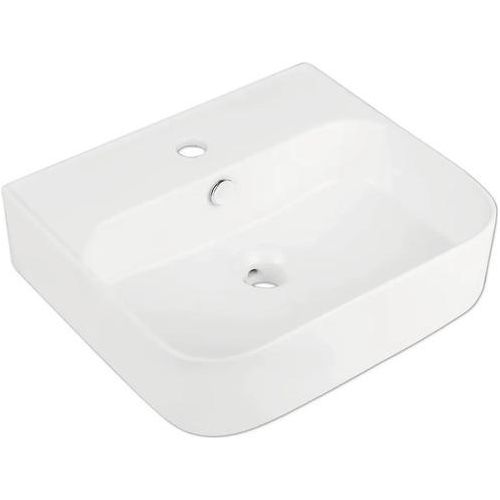 form&style Waschtisch BARBUDA 55 cm weiß glänzend