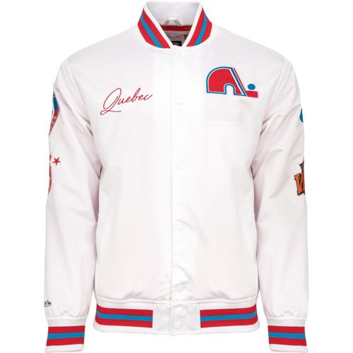 City Lightweight Satin Jacke - Quebec Nordiques - M
