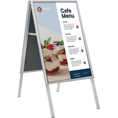 EUROPEL Plakatständer CLASSIC B1 silber