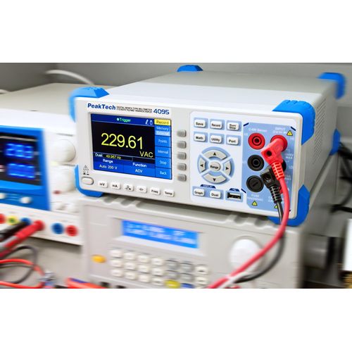PEAKTECH 4095 Tischmultimeter, digital, 60000 Counts, USB, LAN (P 4095)