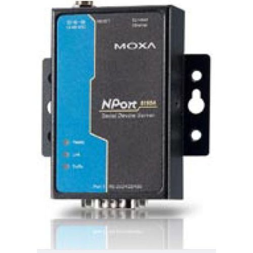 Moxa NPort 5110A, 12 - 48 V, ICMP, IP, TCP, UDP, DHCP, BOOTP, Telnet, DNS,HTTP, SMTP, IGMP v1/2, 340 g, 52 x 80 x 22 mm, 0 - 60 °C, -40 - 85 °C
