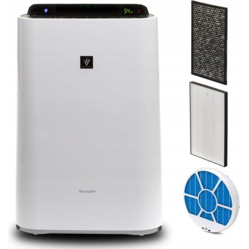 Sharp Luftreiniger Kc-D50Eu-W Mit Ionisierung Und Befeuchter Bis Zu 38M2