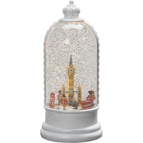 Konstsmide Weihnachtsbeleuchtung LED Wasserlaterne London Szene