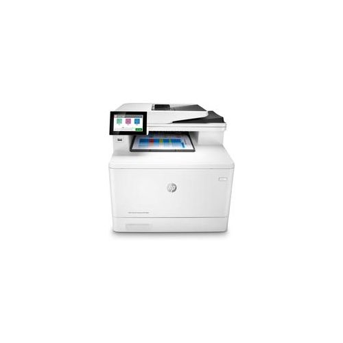 HP Color LaserJet Enterprise MFP M480f - Farbe - Drucker für Kleine & mittelständische Unternehmen - Drucken - Kopieren - Scannen - Faxen - Kompakte Größe, Hohe Sicherheit, Beidseitiger Druck, ADF für 50 Blatt, Energieeffizient - Laser - Farbdruck - 6