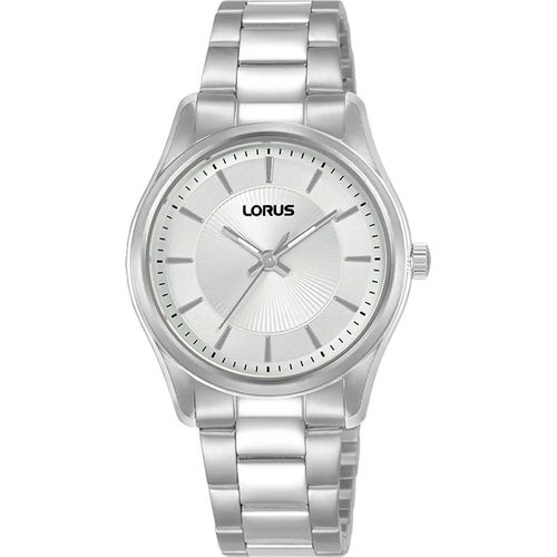 Lorus - Damen Lorus Damenuhr, weißes Zifferblatt, RG251XX9 - Uhr - Stahl - Silberfarbig - 31 mm