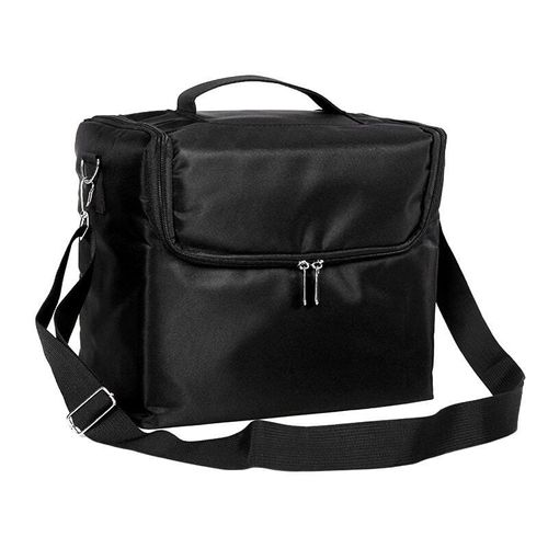 Große und geräumige Kosmetiktasche mit ausziehbaren Boxen