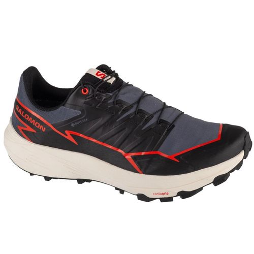 SALOMON SHOES THUNDERCROSS GTX Turbul/Black/Cher Turbulence/Black/Cherry Tomato 42