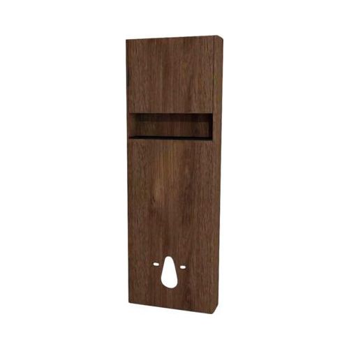 Spülkastenverkleidung Devo Lotos rechts BxHxT 65x190x19 cm bronze expressive oak/soft black