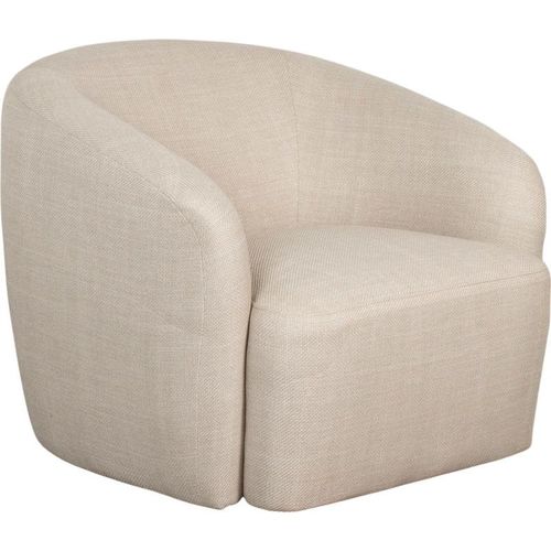 Loungesessel Loconia Beige Drehbar